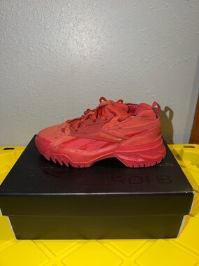 Cardi B V2 Reebok Red Sneakers